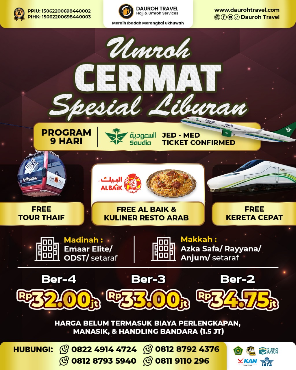 umroh cermat SPESIAL LIBURAN