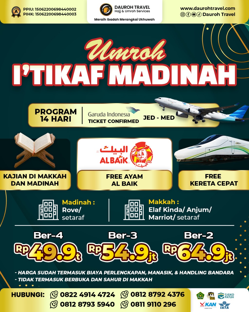 umroh itikaf madinah