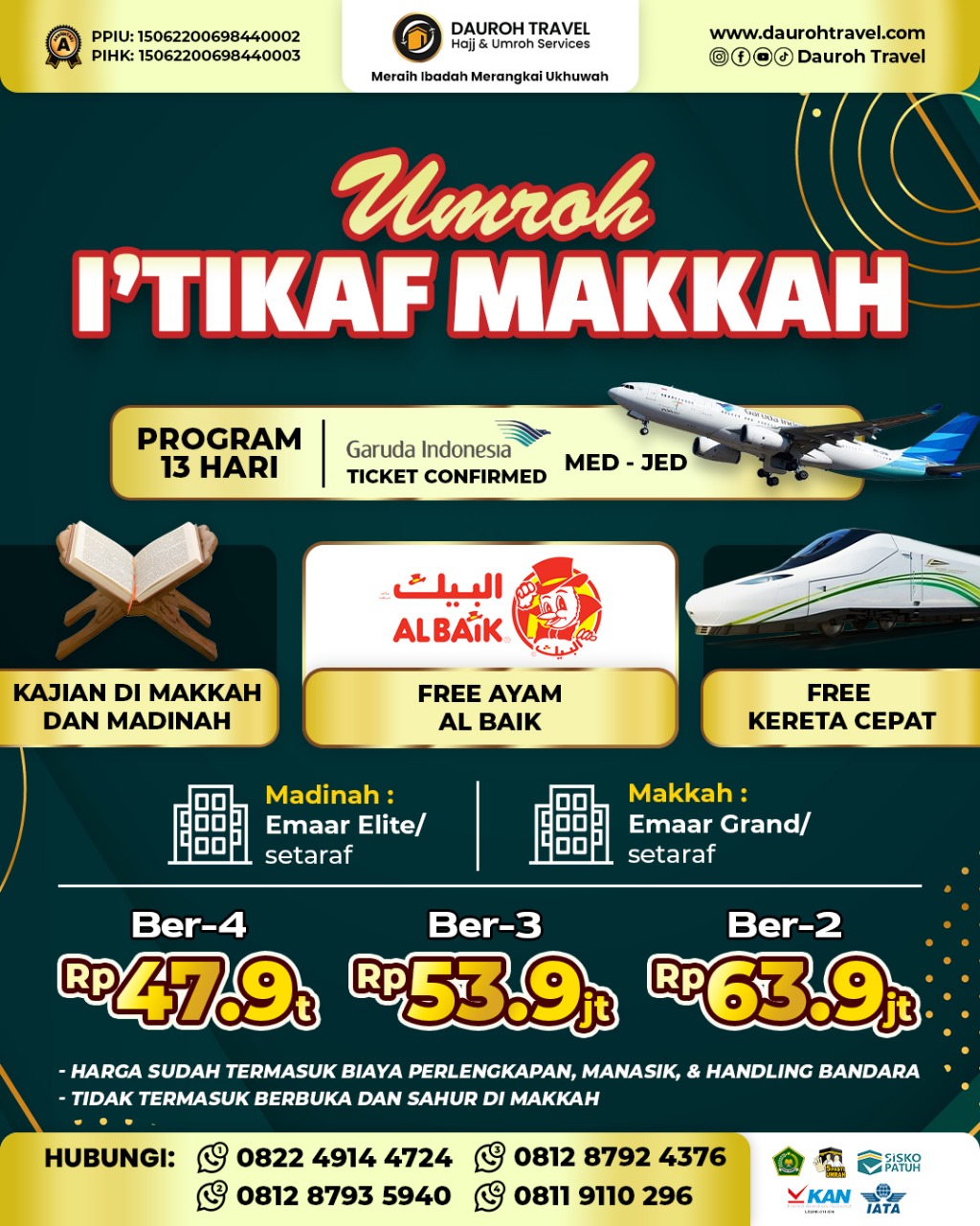 umroh itikaf mekah