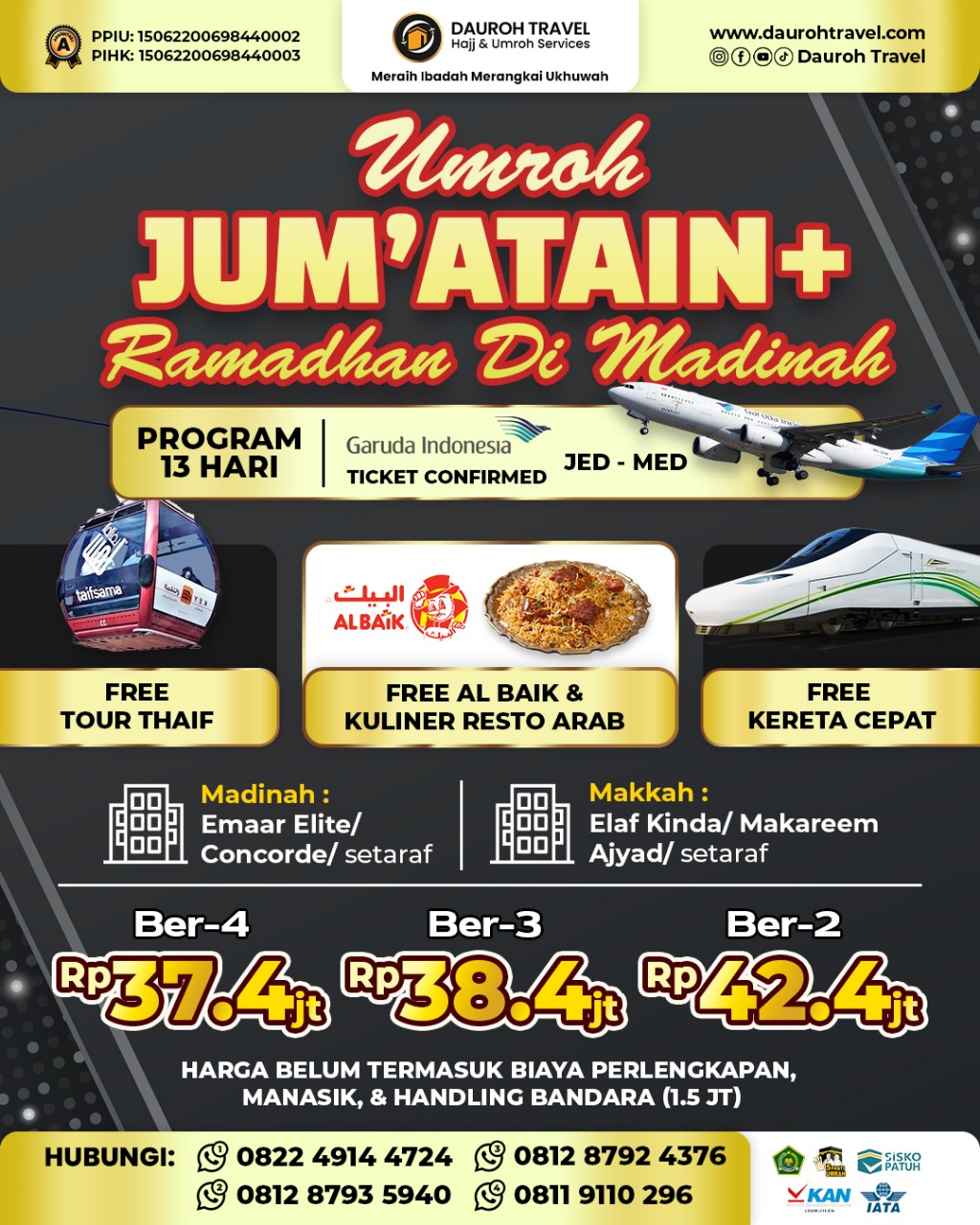 umroh jumatain plus ramadhan awal