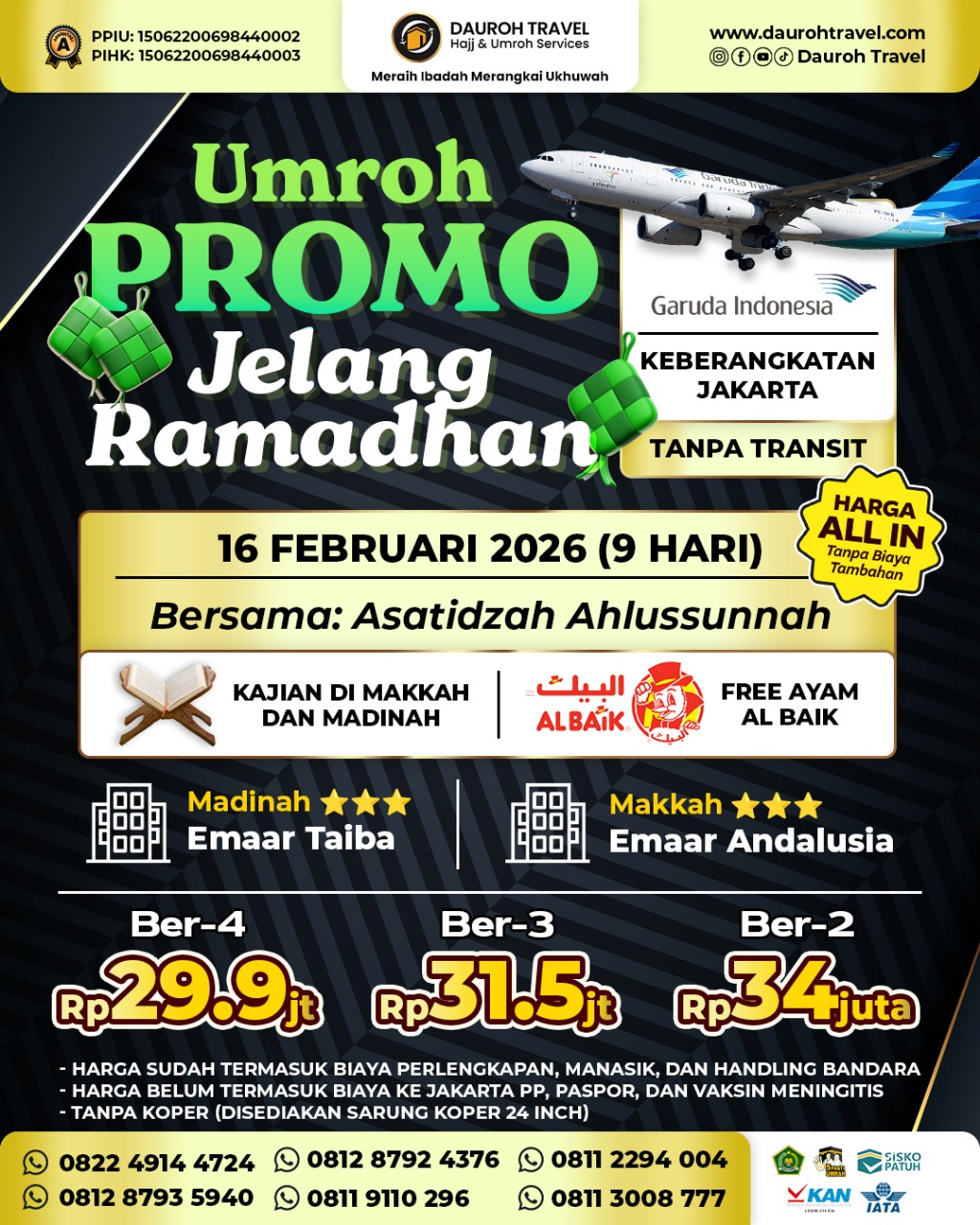 umroh promo jelang ramadhan