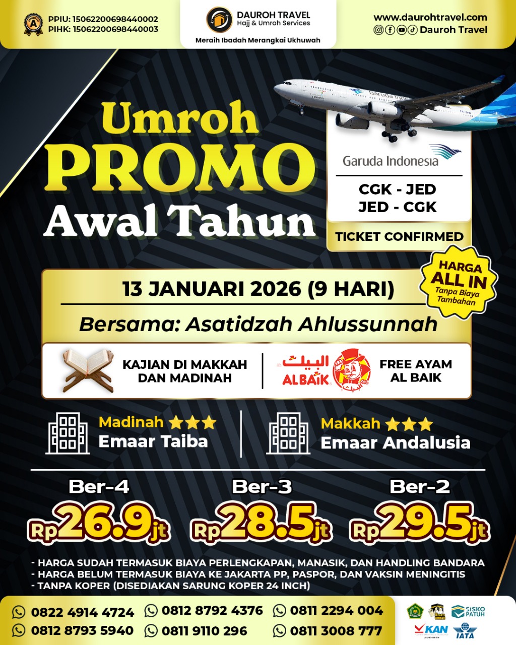 13 jan promo awal