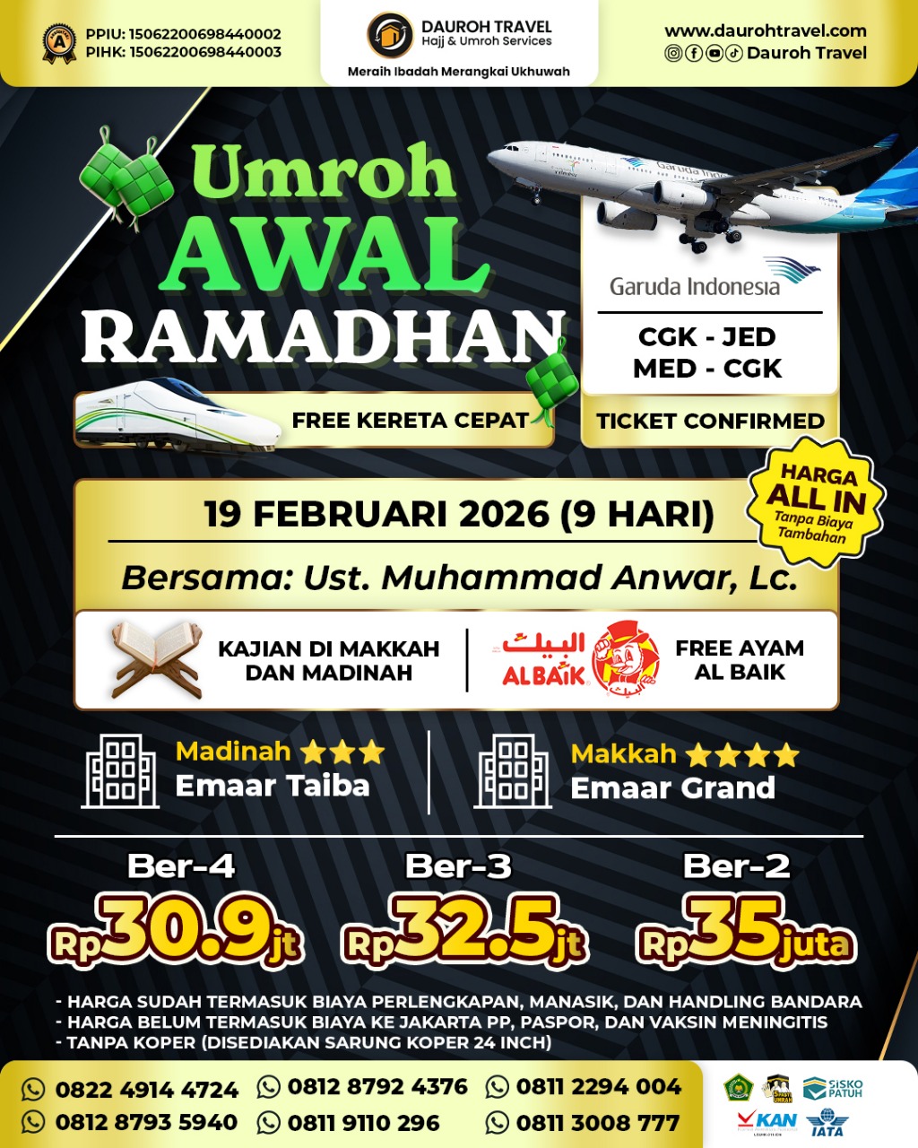 19 feb awal ramadhan ust anwar