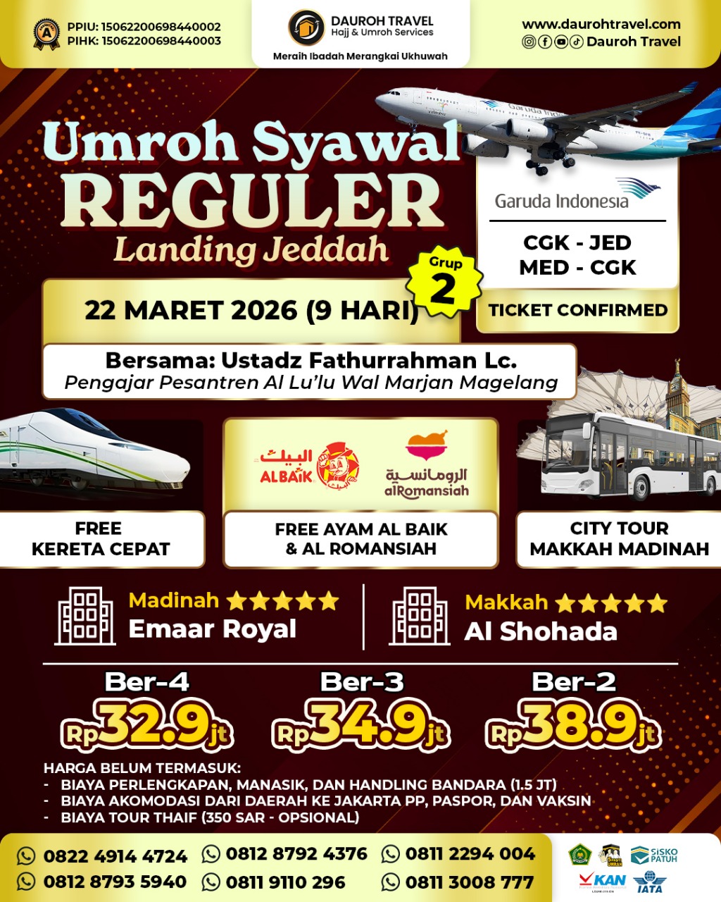 syawal reg 22 maret grup 2